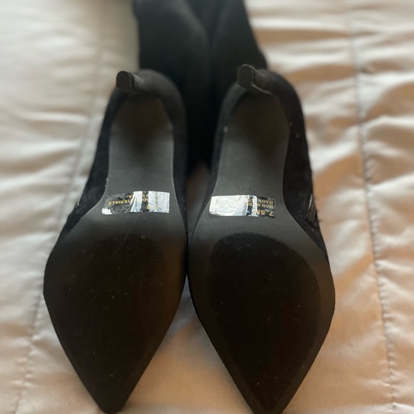 NEVER WORN Size 7.5 Fashion Nova extra tall black thigh highs. - Picture 5 of 5